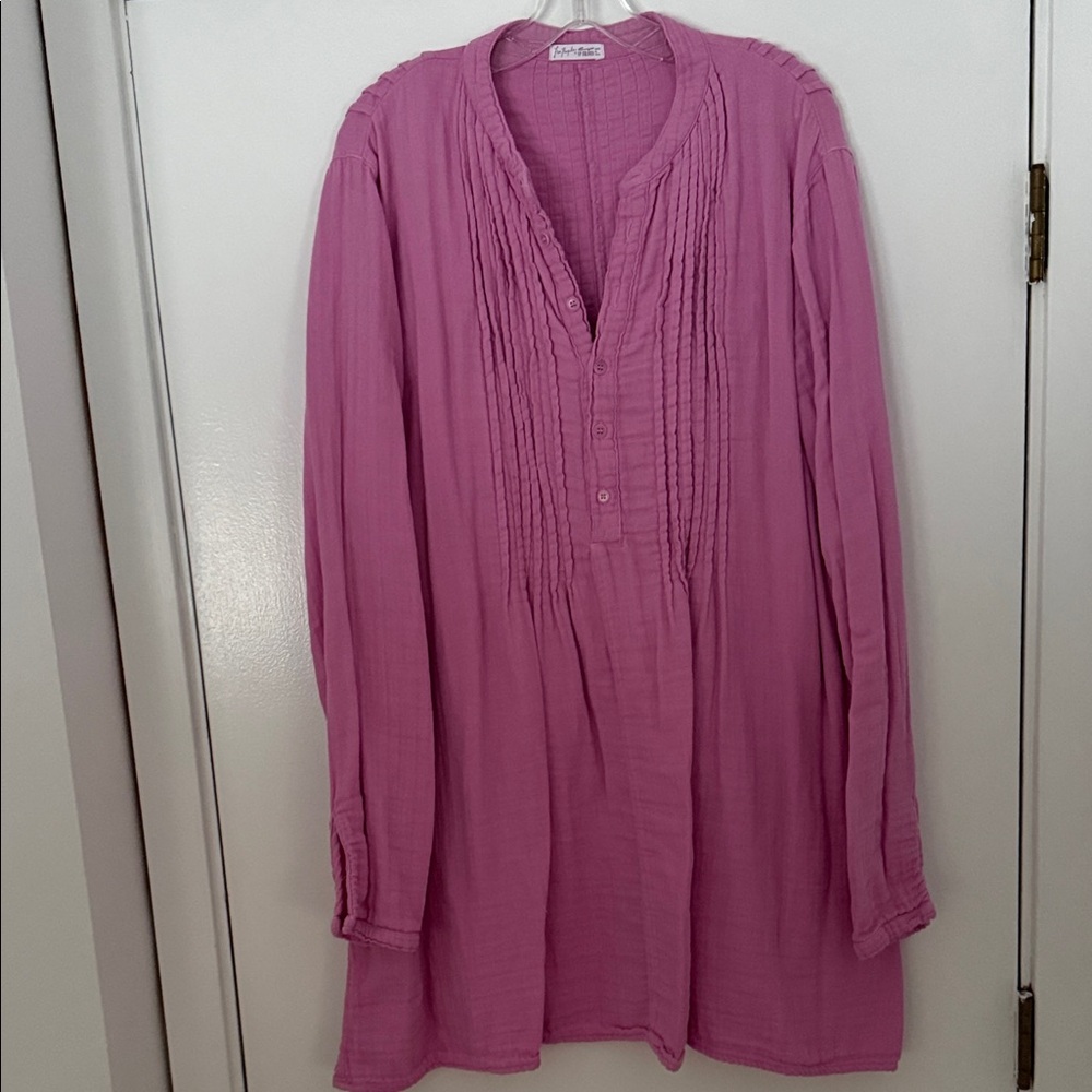 CP Shades for Free People Yoko Tunic in Pink